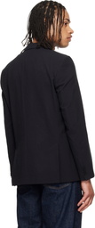 Hugo Black Double-Breasted Blazer