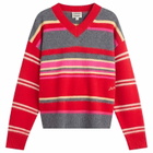 Damson Madder Women's Rene V Jumper in Multi