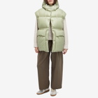 Jil Sander Women's 157 Gilet in Pastel Green
