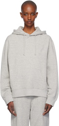 The Elder Statesman Gray Daily Lightweight Hoodie