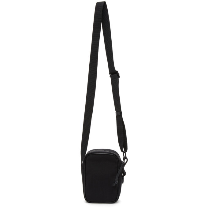 Maison Margiela Black Mini Four Stitch Messenger Bag Maison Margiela