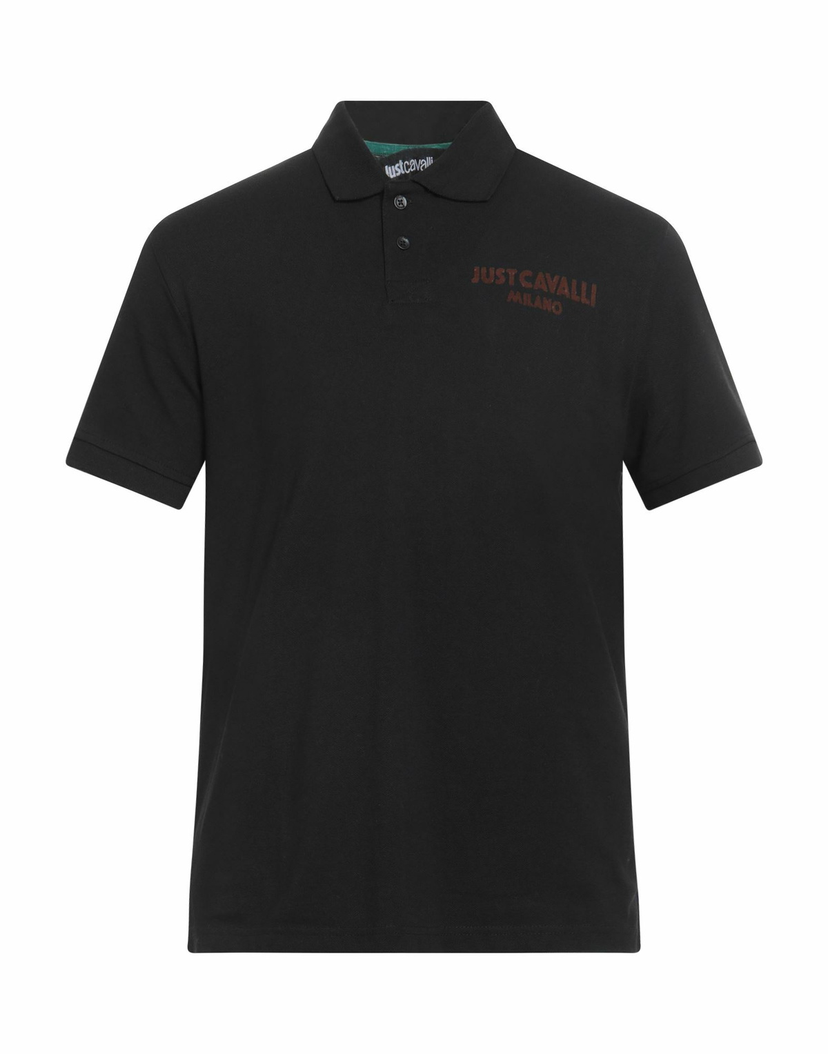Just Cavalli Mens Polo shirt in Black