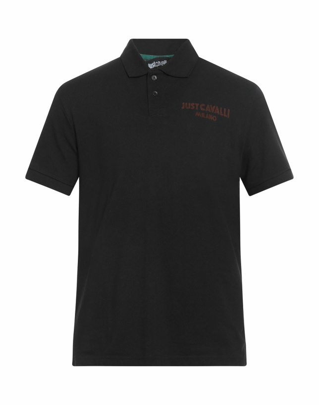 Photo: Just Cavalli Mens Polo shirt in Black