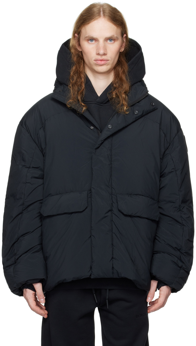 Canada Goose Black Wilu Down Jacket Canada Goose