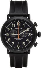 Shinola Black 'The Runwell 2' Chrono 47mm Watch