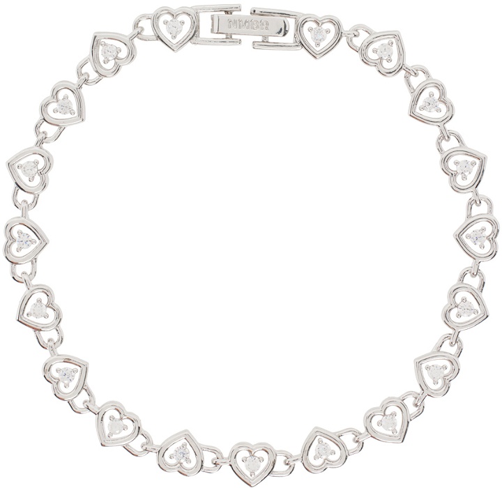 Photo: Numbering Silver #5914 Heart Bracelet