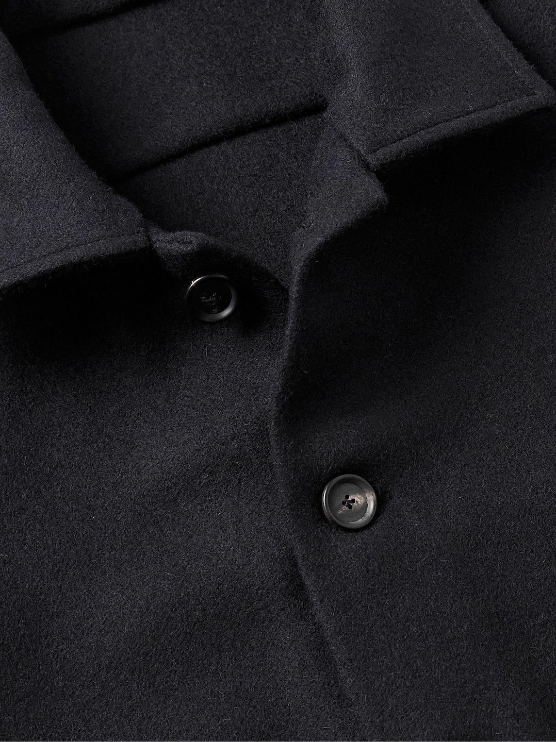 De Petrillo - Virgin Wool-Felt Jacket - Blue De Petrillo