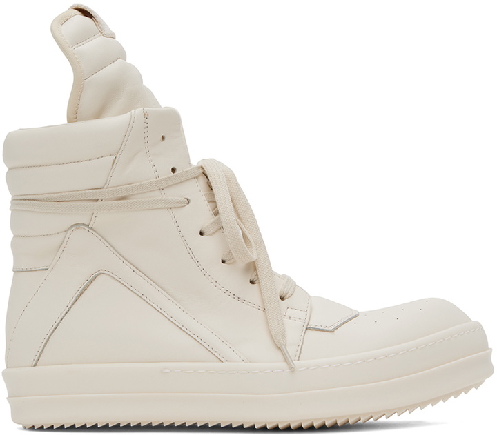 Photo: Rick Owens Off-White Geobasket Sneakers