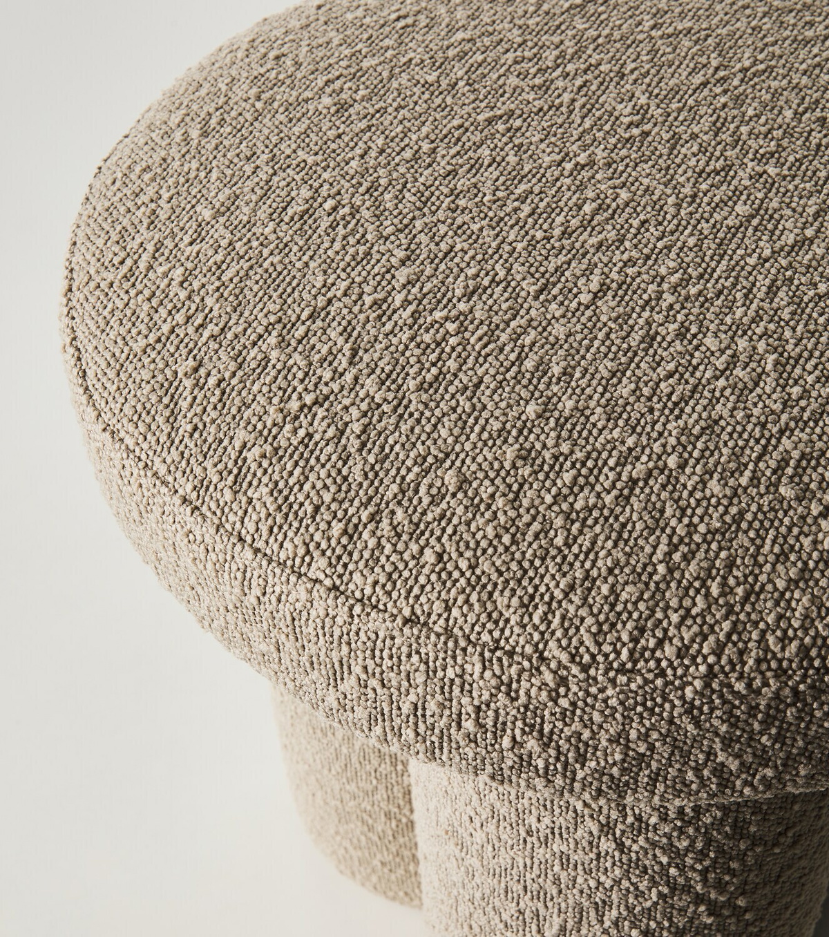 101 Copenhagen Big Foot bouclé stool