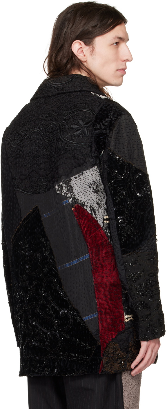 By Walid Black Jacob Peacoat