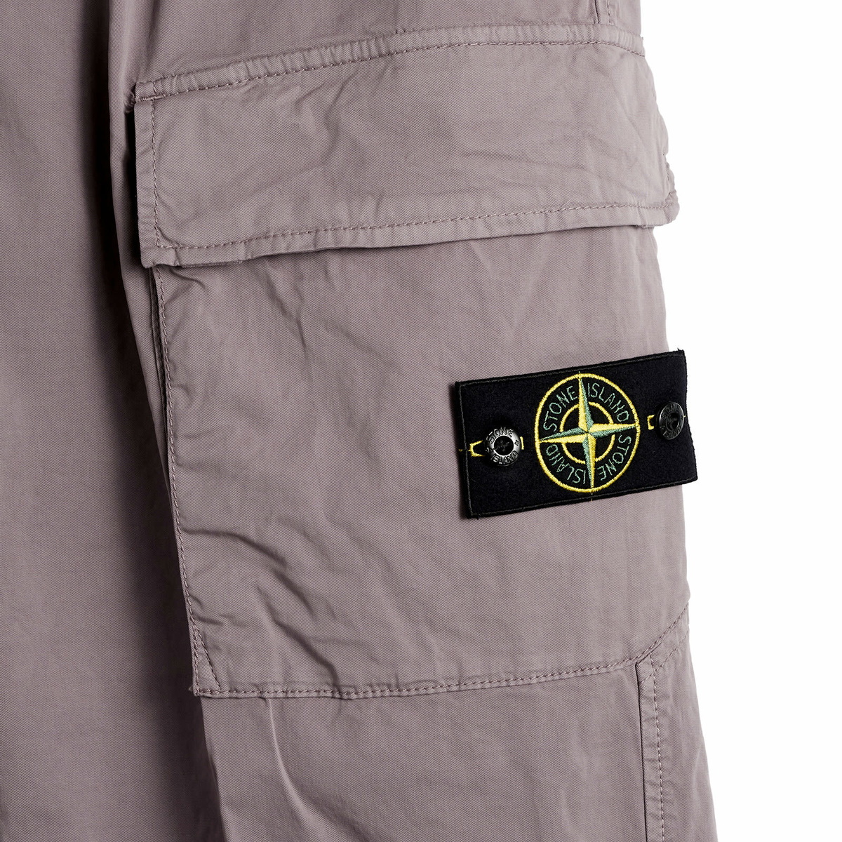 Stone Island Trousers in Purple Grey