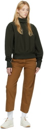 Quira SSENSE Exclusive Khaki Rib Turtleneck