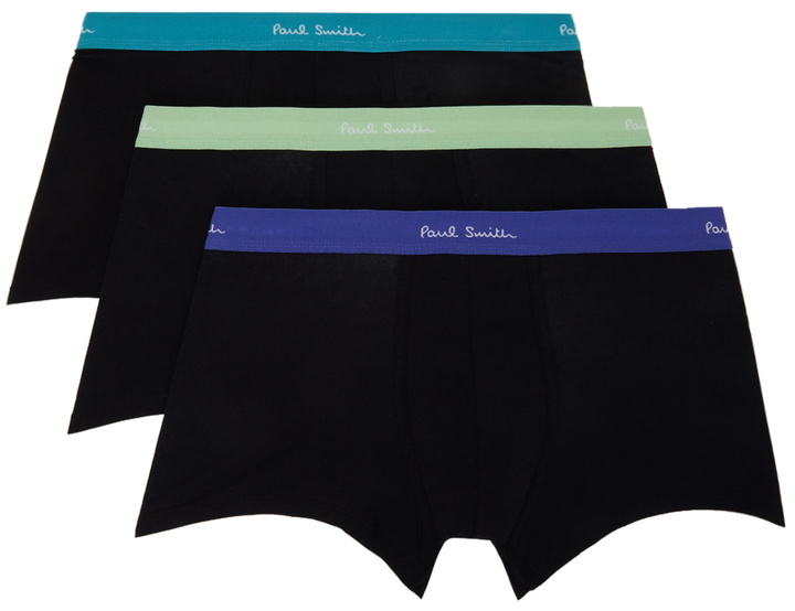 Photo: Paul Smith Three-Pack Multicolor Boxer Briefs