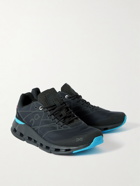 ON - Cloudnova Z5 Rubber-Trimmed Mesh Running Sneakers - Black