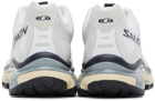 Salomon White & Gray XT-4 Sneakers