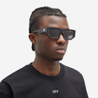 Off-White Sunglasses Men's Off-White Vancouver Sunglasses in Black/Dark Grey 