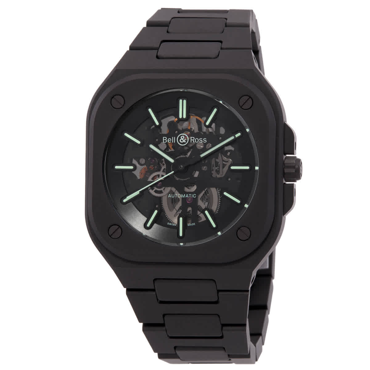 Bell and Ross BR 05 Hand Wind Mens Watch BR05A-BLM-SKCE/SCE