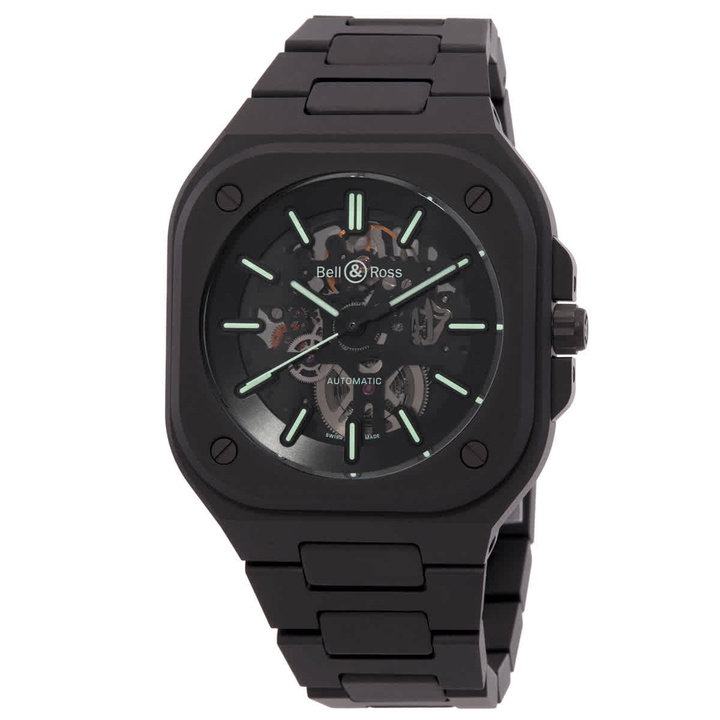 Photo: Bell and Ross BR 05 Hand Wind Mens Watch BR05A-BLM-SKCE/SCE