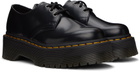Dr. Martens Black 8053 Leather Platform Casual Oxfords