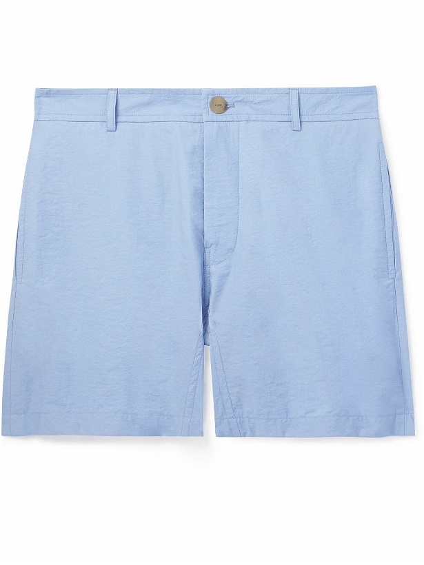 Photo: Loewe - Paula's Ibiza Straight-Leg Cotton Shorts - Blue