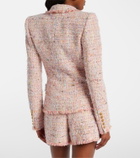 Balmain Double-breasted tweed jacket