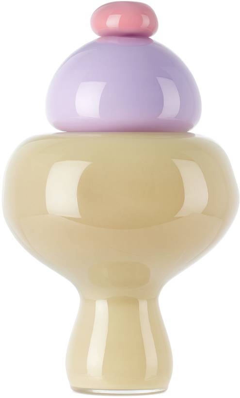 Photo: Helle Mardahl Off-White & Purple Candy Jar