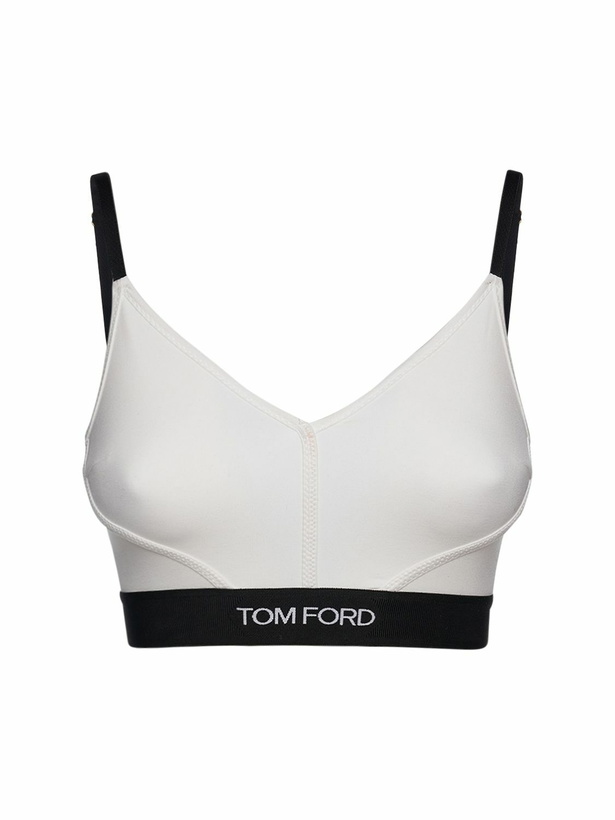 Photo: TOM FORD - Cropped Tech Jersey Tank Top