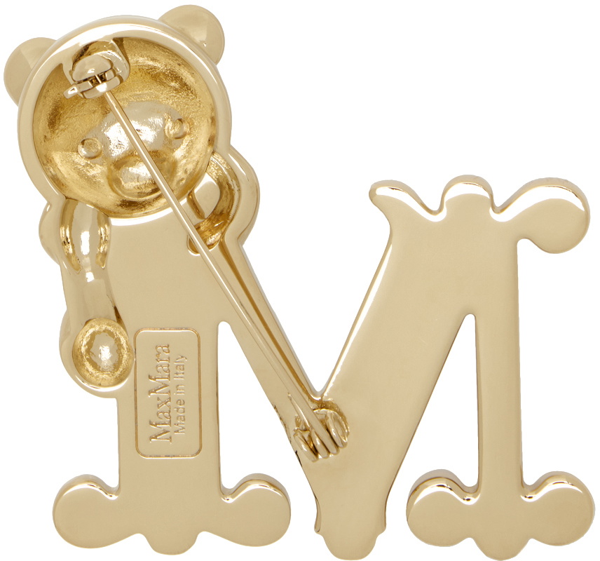 アクセサリーその他 MAX MARA Woman Brooches Gold 2514751091600 001 Brooch jewelry gold | Max Mara