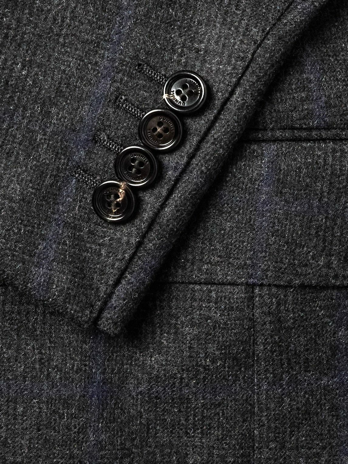 Dunhill - Prince of Wales Checked Wool Suit Jacket - Gray Dunhill