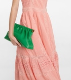 LoveShackFancy Ayala lace-trimmed cotton midi dress