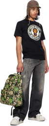 BAPE Green Faux Leather Large Backpack