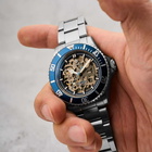 Duxot Atlantica Automatic Blue Dial Mens Watch DX-2067-22