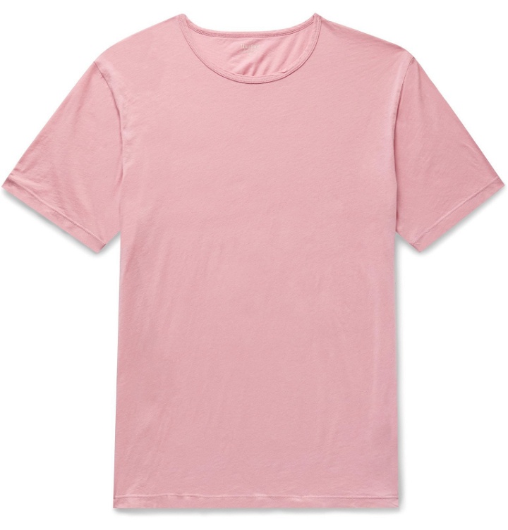 Photo: Hartford - Cotton-Jersey T-Shirt - Pink
