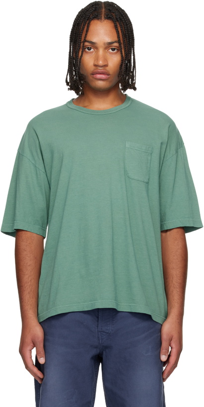 Photo: visvim Green Jumbo T-shirt