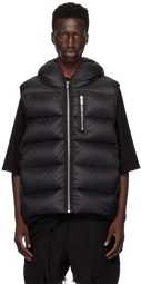 Rick Owens Black Porterville Sealed Down Vest