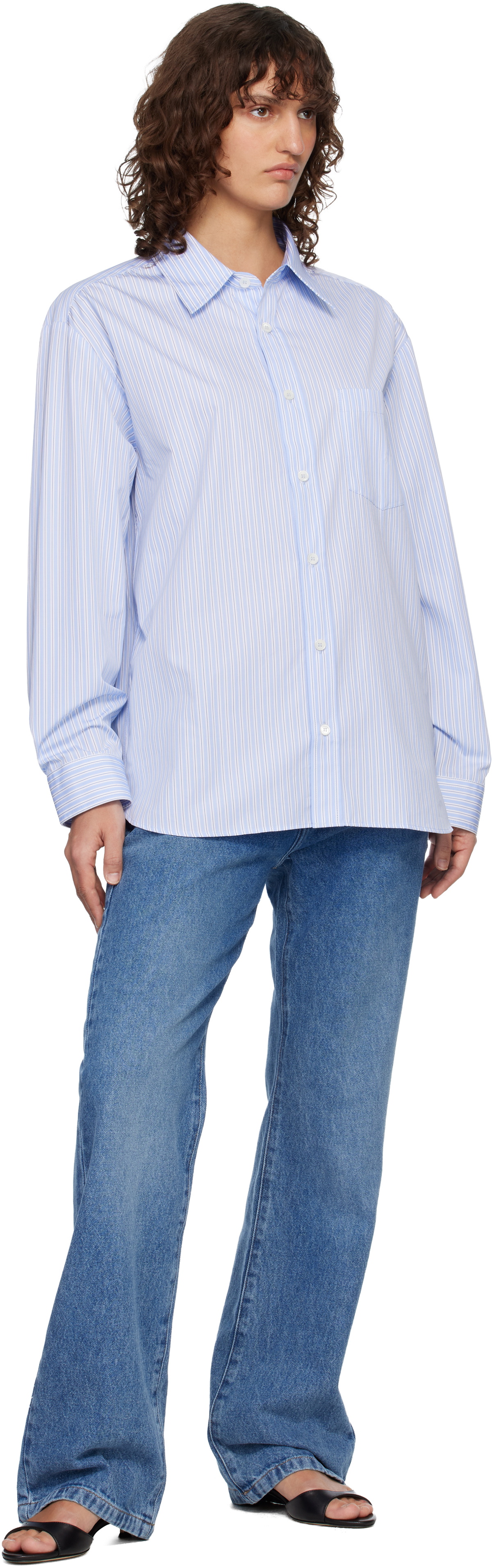 A.P.C. Blue Malaury Shirt
