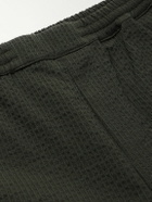 A Kind Of Guise - Banasa Tapered Wool-Seersucker Trousers - Green