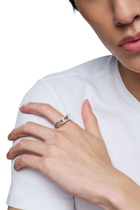 Diesel Stainless steel signet ring - Rings - Unisex - Silver