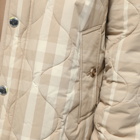 Burberry Men's Broadfield Quilt Check Jacket in Soft Fawn Ip Check