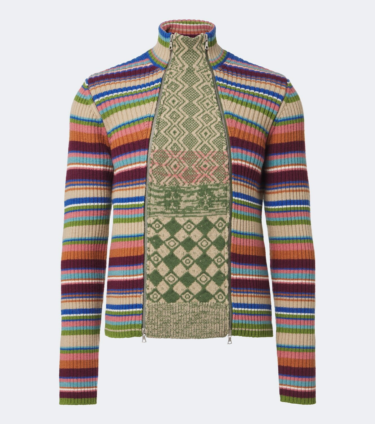 Dries Van Noten Striped wool sweater