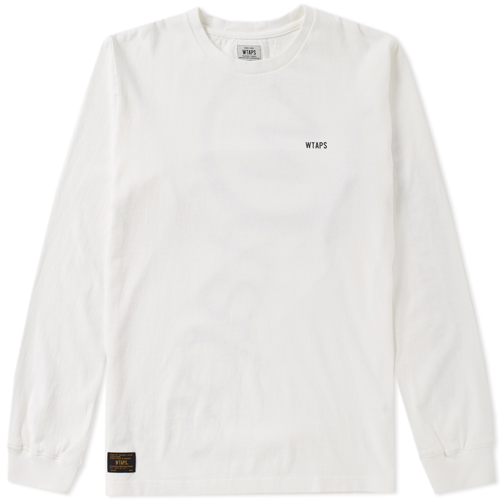 WTAPS Long Sleeve Design Back Print Tee WTAPS