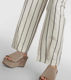 Brunello Cucinelli Linen and cotton pants