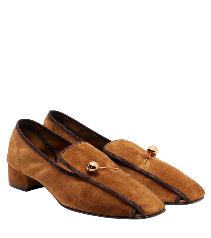 Photo: Herbert Levine Showtime 30 suede loafer pumps
