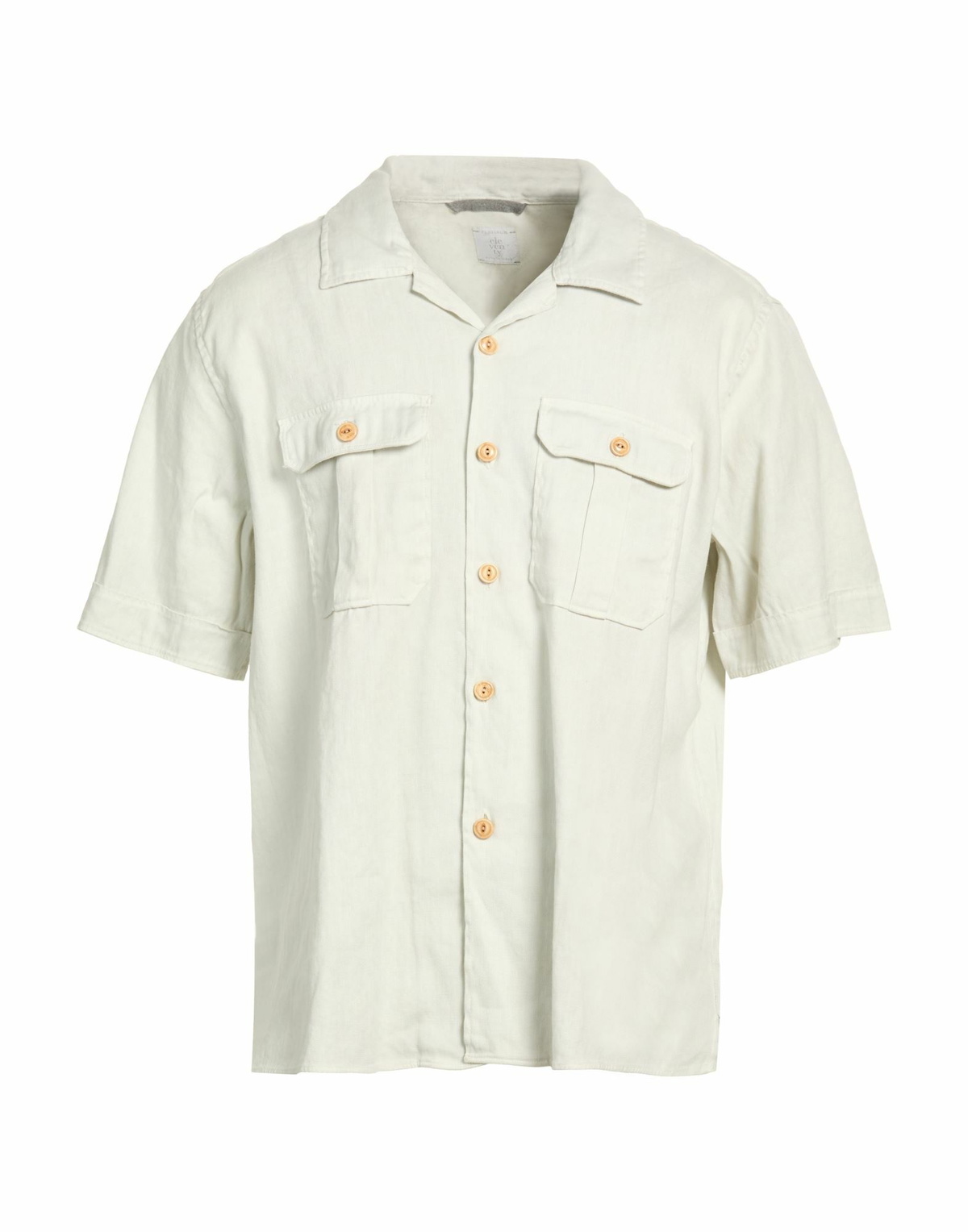 Eleventy Mens Shirt Light in Grey