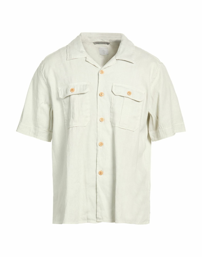 Photo: Eleventy Mens Shirt Light in Grey