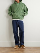 Remi Relief - Cotton-Jersey Hoodie - Green