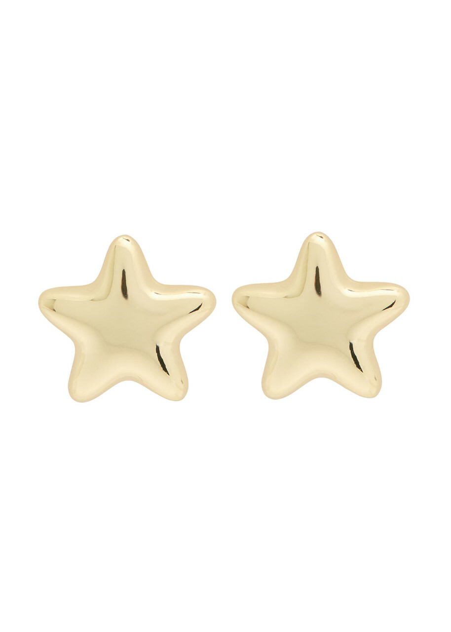 Coach Star Stud Earrings - Gold - One Size