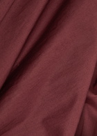 Day Birger ET Mikkelsen Stanton Cotton Mini Shirt Dress Burgundy
