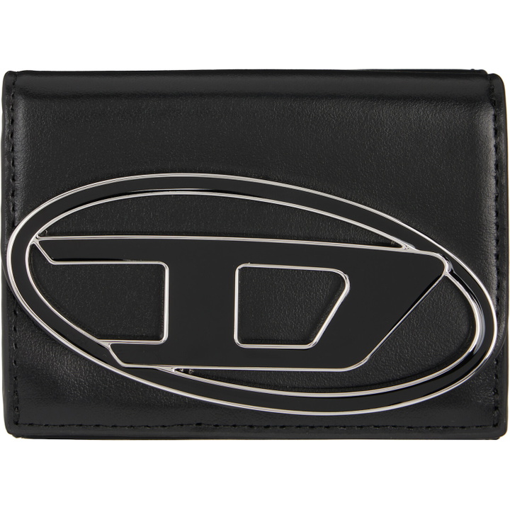 Photo: Diesel Black 1DR Tri Fold Coin XS LI Wallet