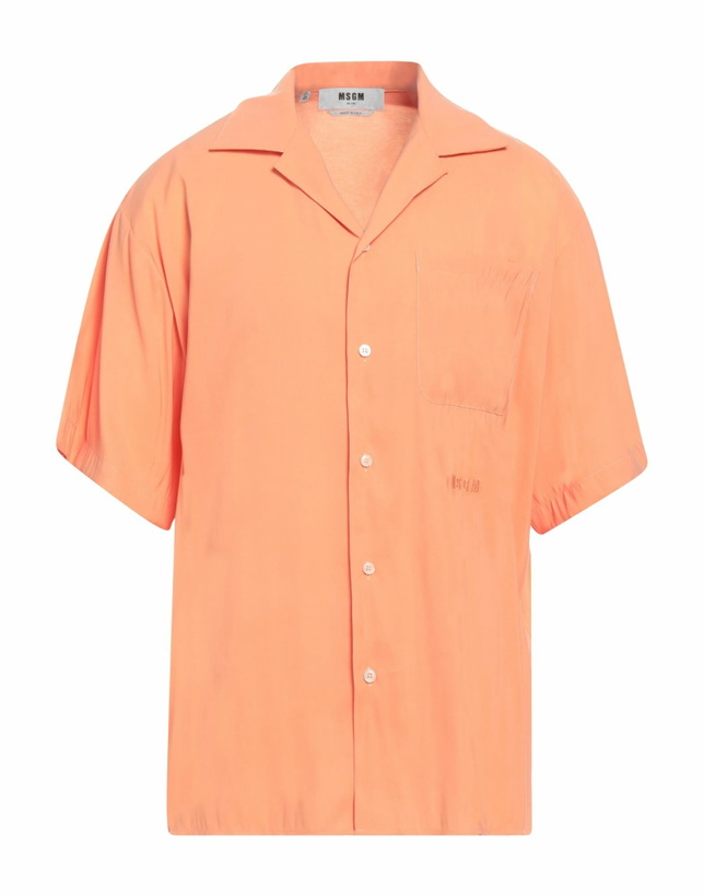 Photo: Msgm Mens Shirt in Salmon pink